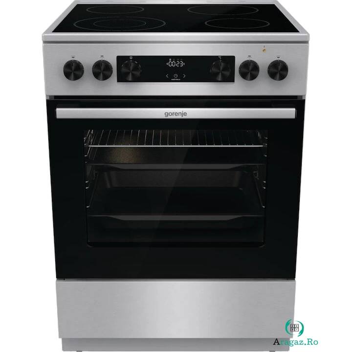 Gorenje Aragaz, GORENJE, GECS6C70XC, Argintiu