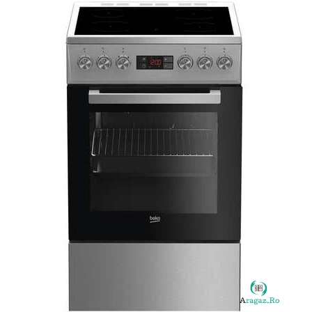 Beko Aragaz Beko FSM57300GX Ceramic, Clasa A, Inox la 2,361.99 lei ron